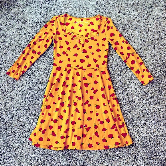 Retro Rose Dress S - Picture 2 of 11